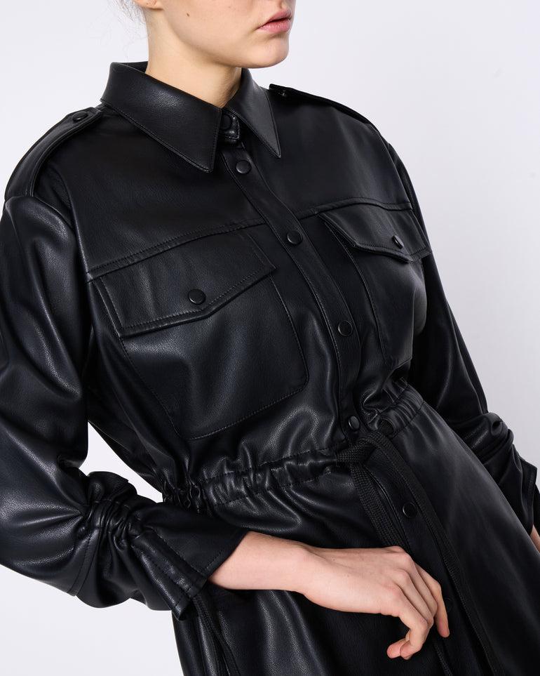 Silvian Heach Camicia In Eco Pelle