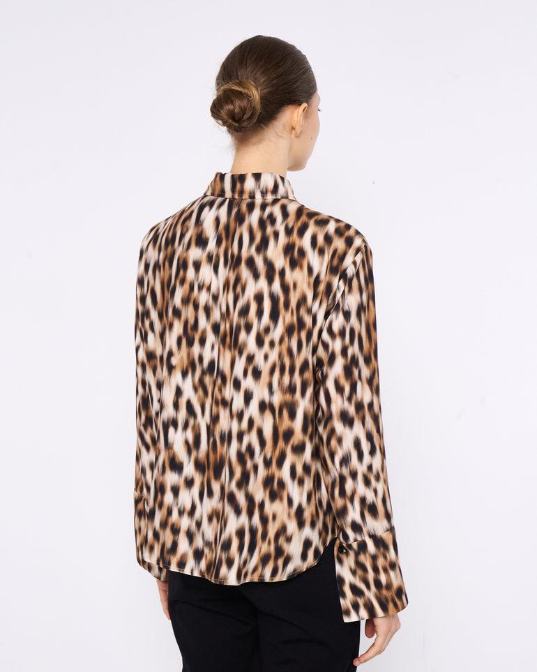 Silvian Heach Camicia Leopardata