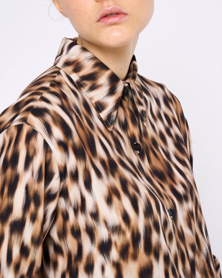 Silvian Heach Camicia Leopardata