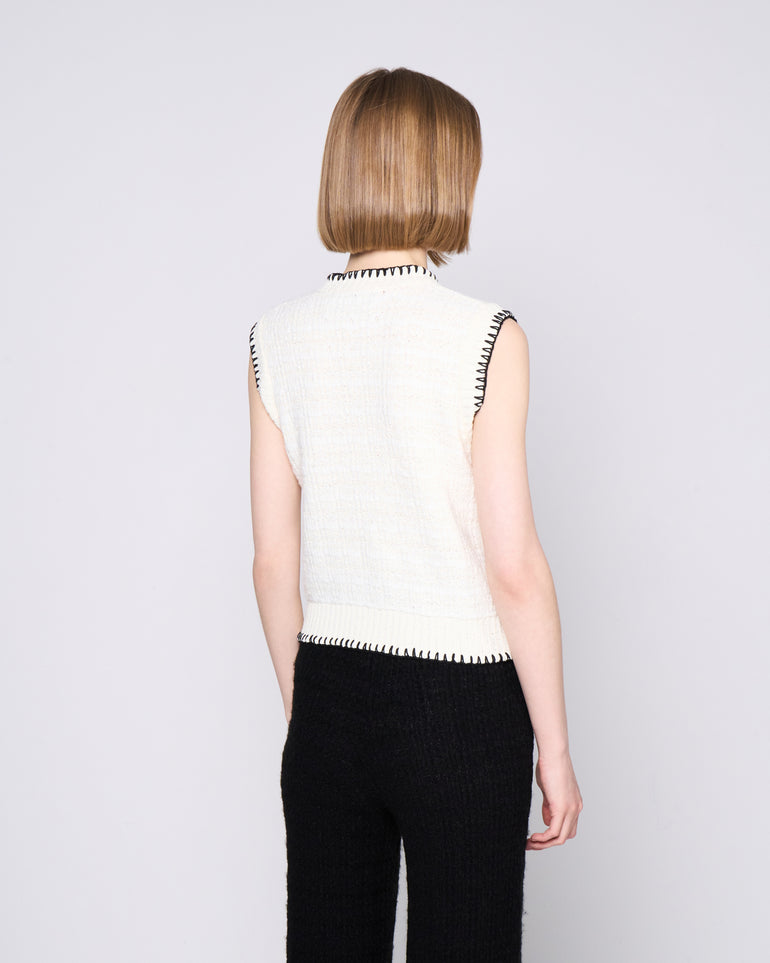 Silvian Heach Canotta Con Colori A Contrasto