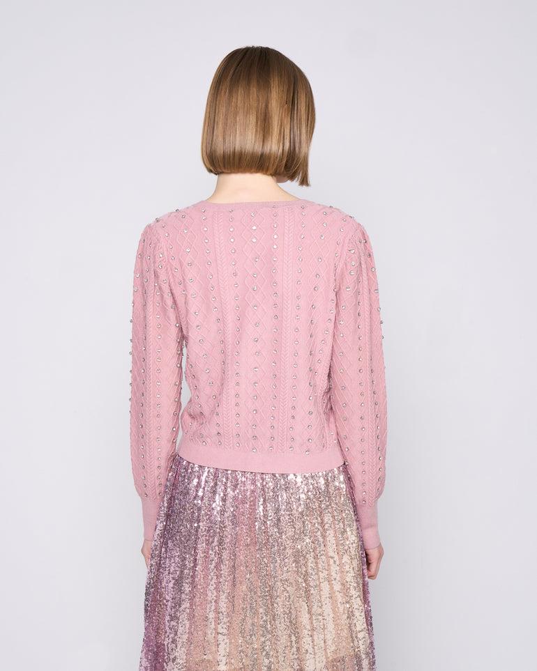 Silvian Heach Cardigan Con Strass