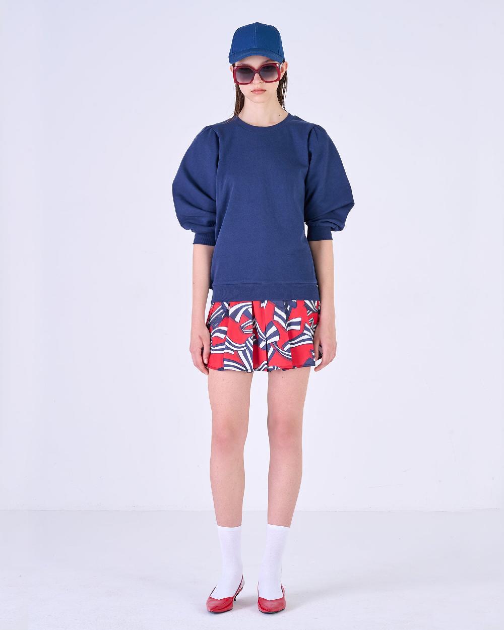 Silvian Heach Felpa Con Maniche Arricciate