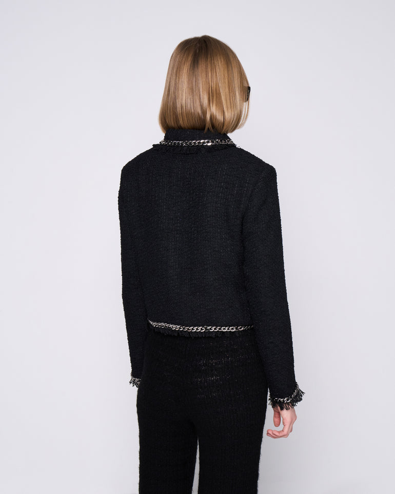 Silvian Heach Giacca Effetto Tweed