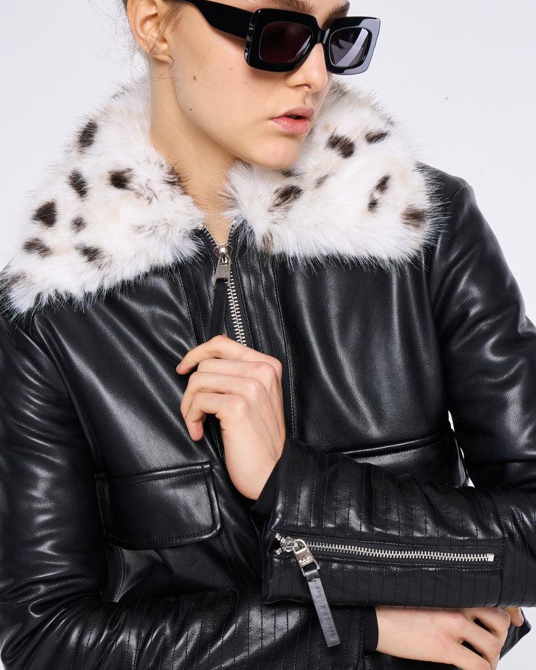 Silvian Heach Giacca In Ecopelle