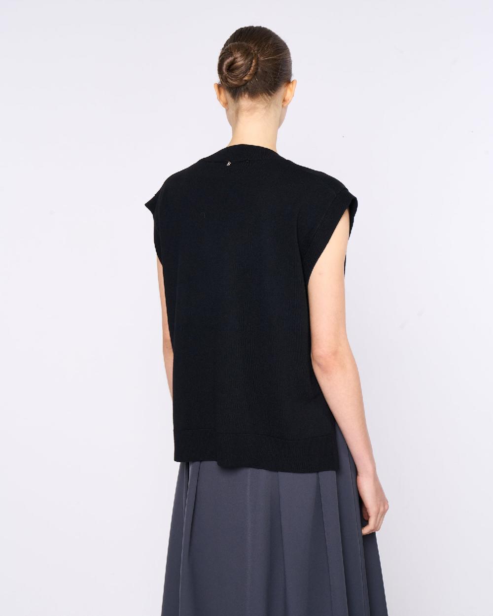 Silvian Heach Gilet In Maglia Oversize