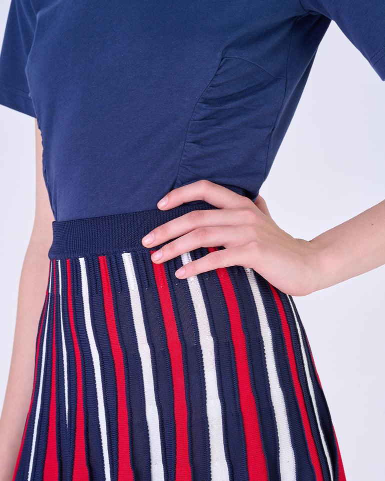 Silvian Heach Gonna Midi Plissettata