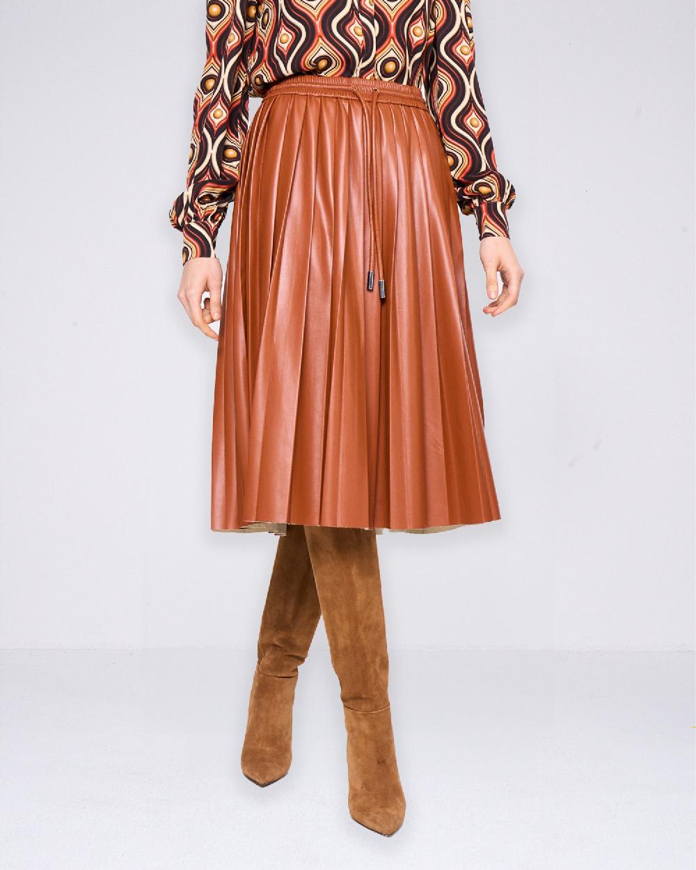 Silvian Heach Gonna Midi Plissettata