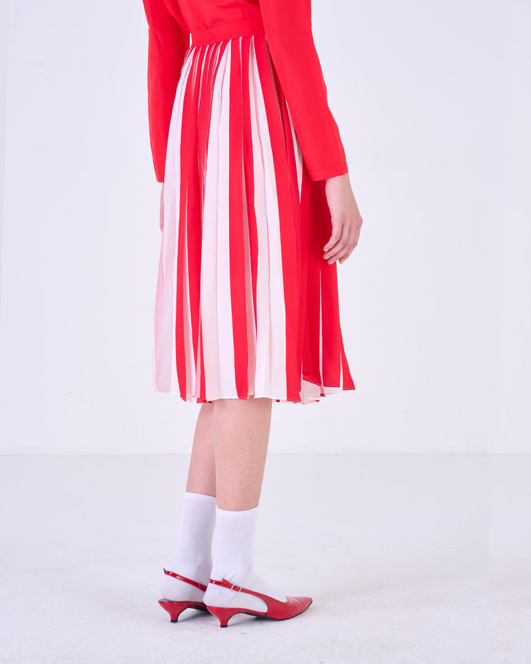 Silvian Heach Gonna Midi Plissettata