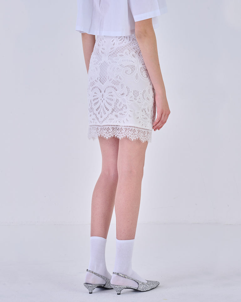 Silvian Heach Gonna Ricamata