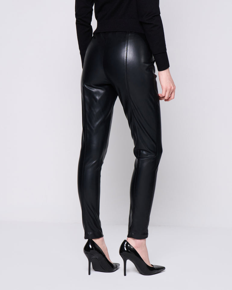 Silvian Heach Leggings In Ecopelle