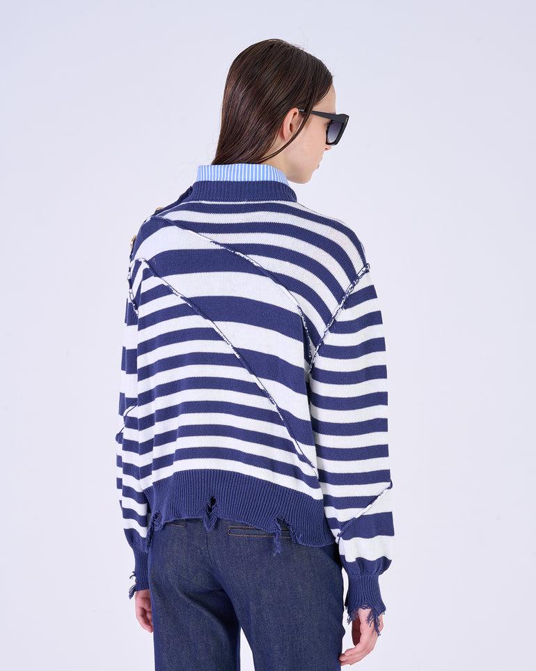 Silvian Heach Maglia A Righe