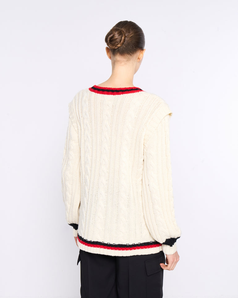 Silvian Heach Maglione Con Colori A Contrasto