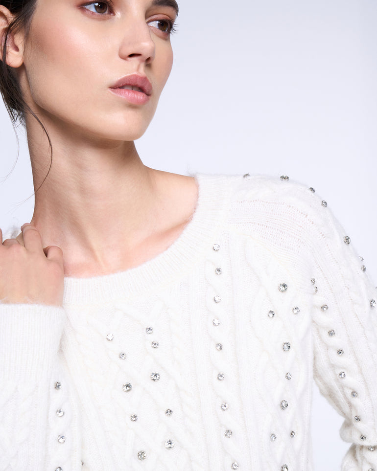 Silvian Heach Maglione Con Strass