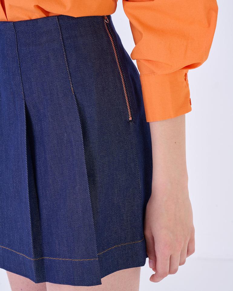 Silvian Heach Minigonna In Denim