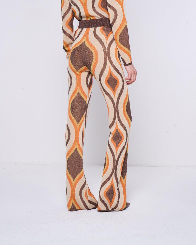 Silvian Heach Pantaloni A Fantasia In Lurex