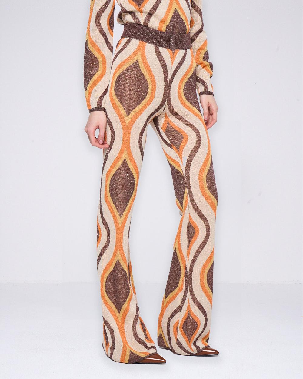 Silvian Heach Pantaloni A Fantasia In Lurex