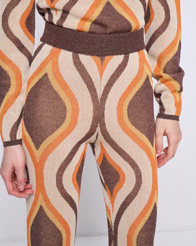 Silvian Heach Pantaloni A Fantasia In Lurex