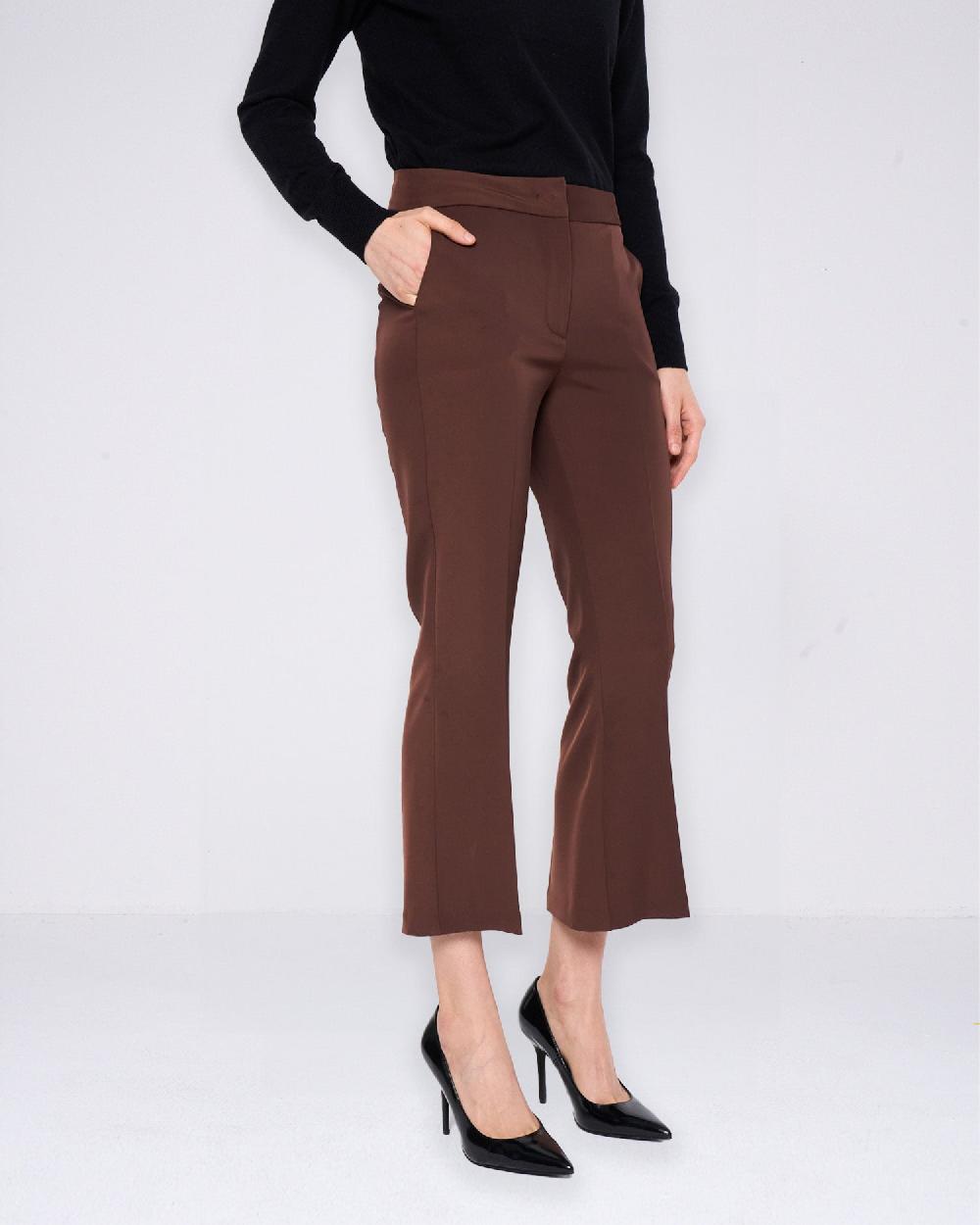 Silvian Heach Pantaloni Boot Cut A Vita Media