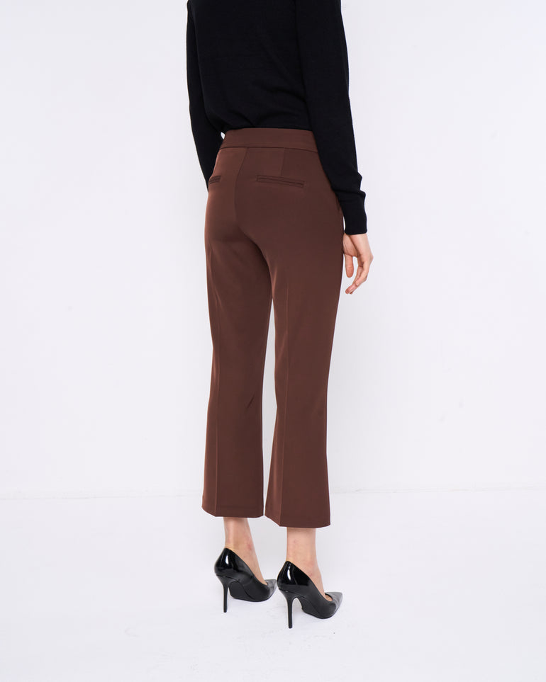 Silvian Heach Pantaloni Boot Cut A Vita Media