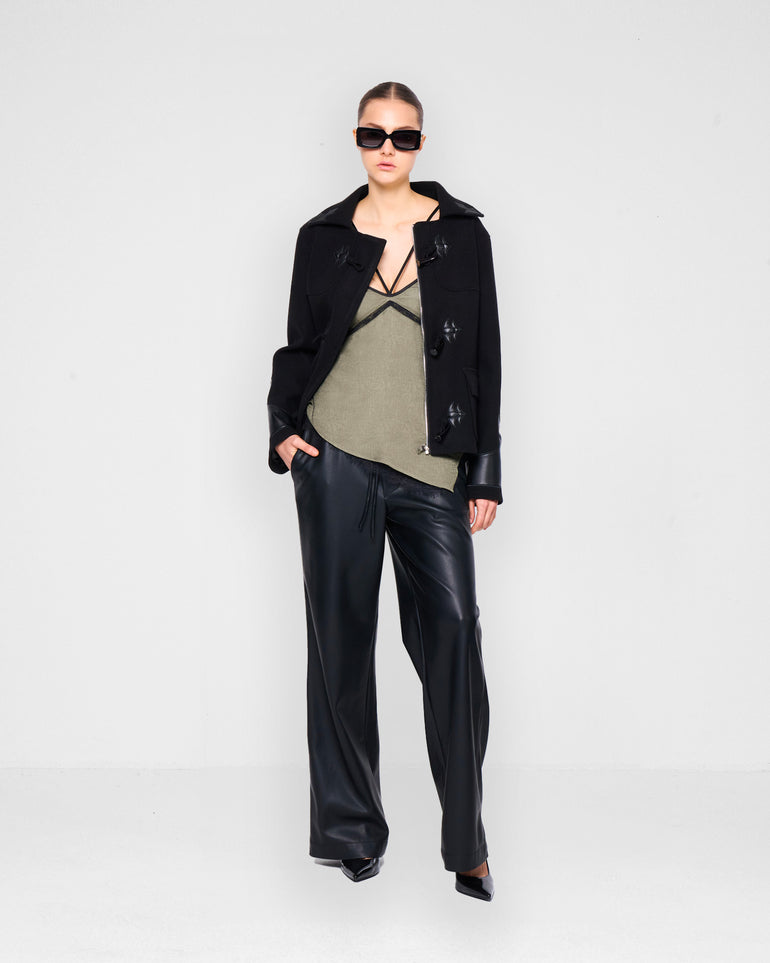 Silvian Heach Pantaloni in ecopelle