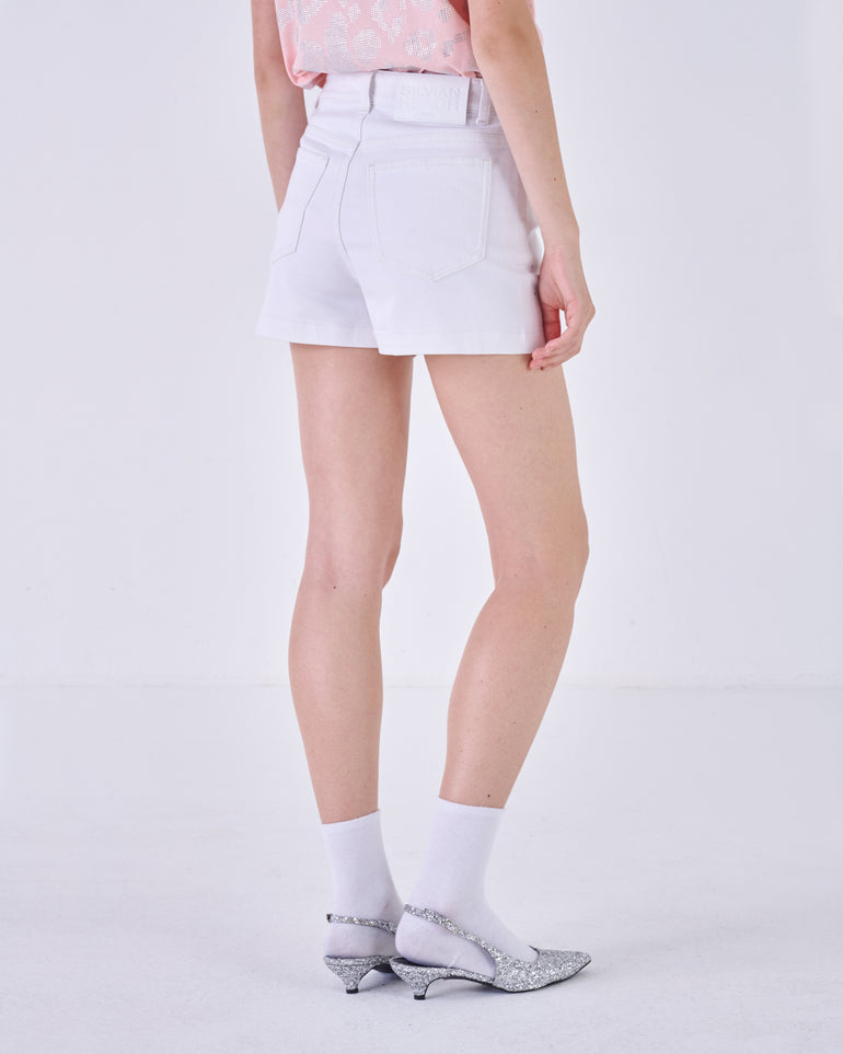 Silvian Heach Shorts Con Strass