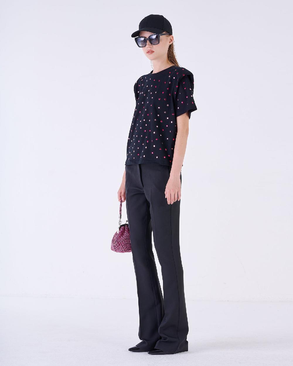 Silvian Heach T-shirt Con Borchie