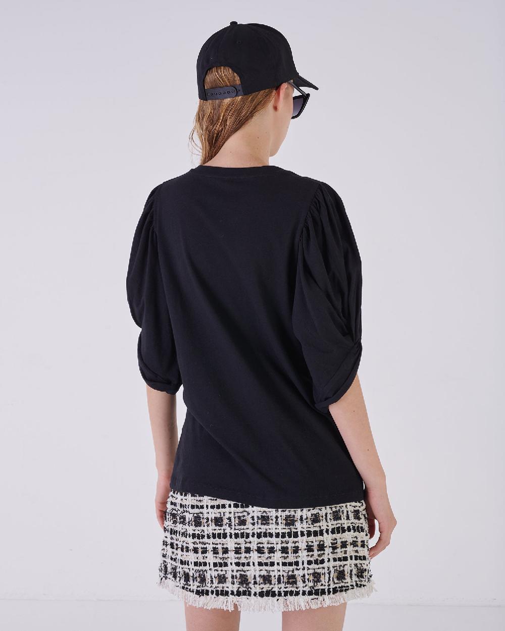 Silvian Heach T-shirt Con Maniche Arricciate