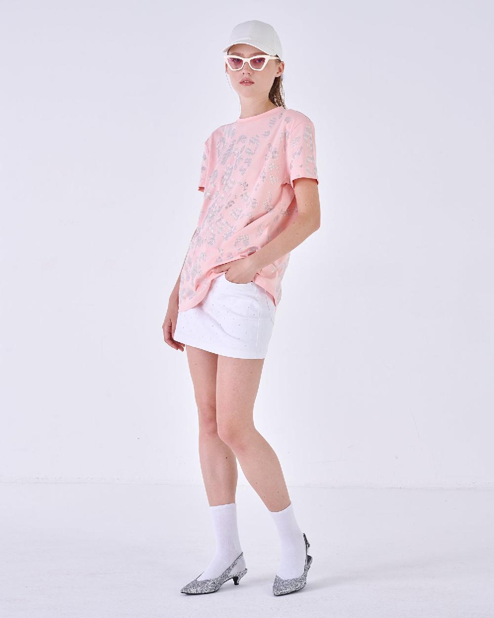 Silvian Heach T-Shirt Con Strass