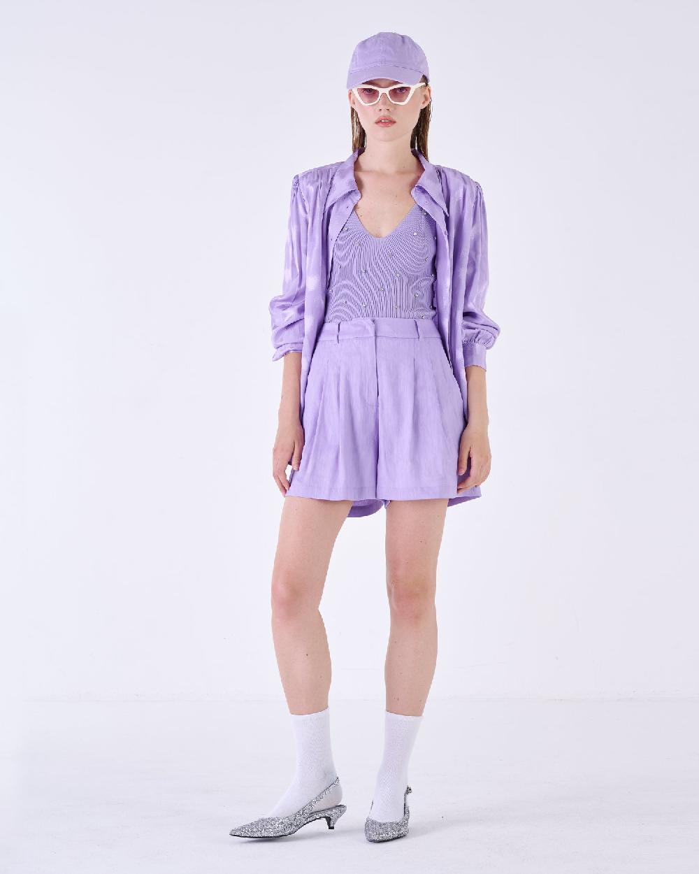 Silvian Heach Top A Coste Con Strass