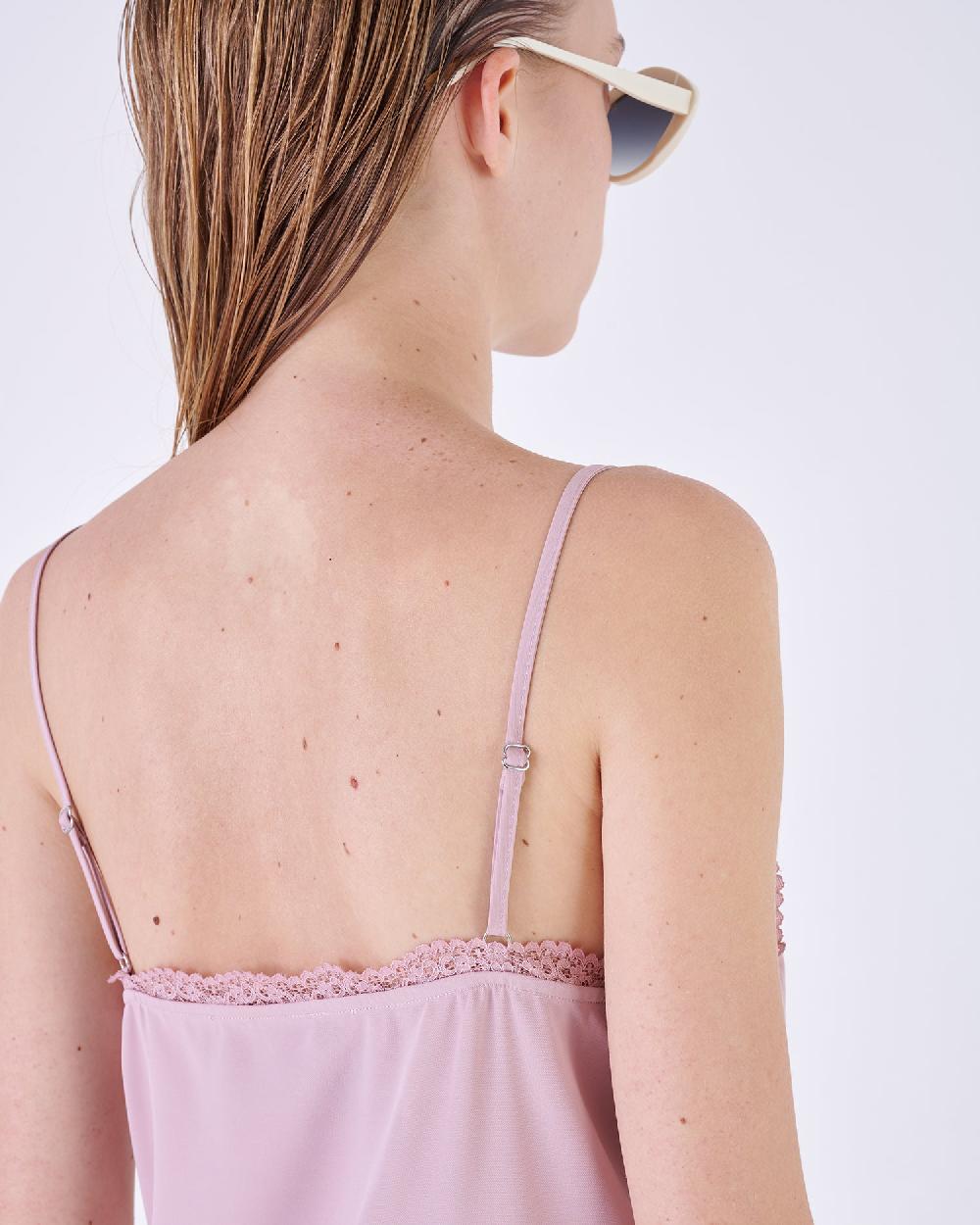 Silvian Heach Top Con Pizzo