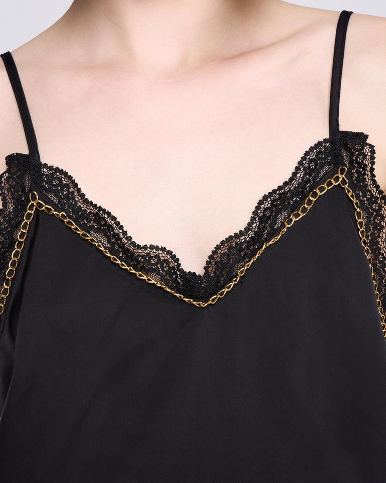 Silvian Heach Top Con Pizzo