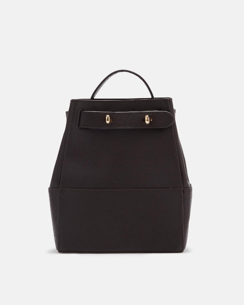 Silvian Heach VIA CARACCIOLO - Zaino In Pelle Con Manico