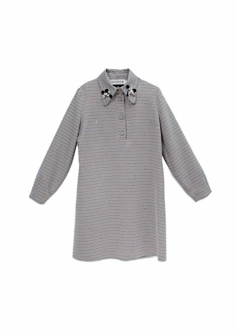 Shirtaporter Abito A Trapezio Con Ricamo