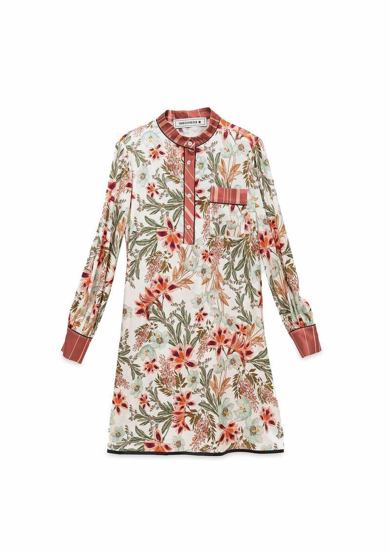 Shirtaporter Abito Corto Florence Garden