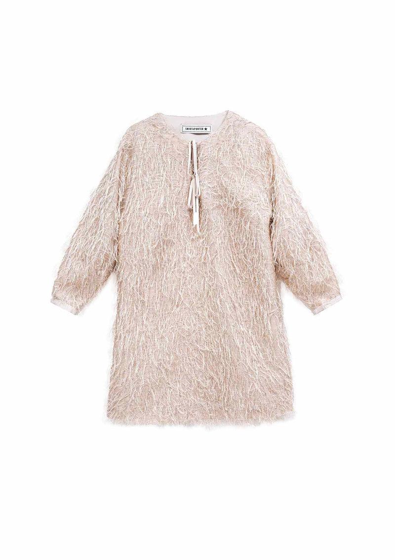 Shirtaporter ABITO CORTO PIUME LUREX