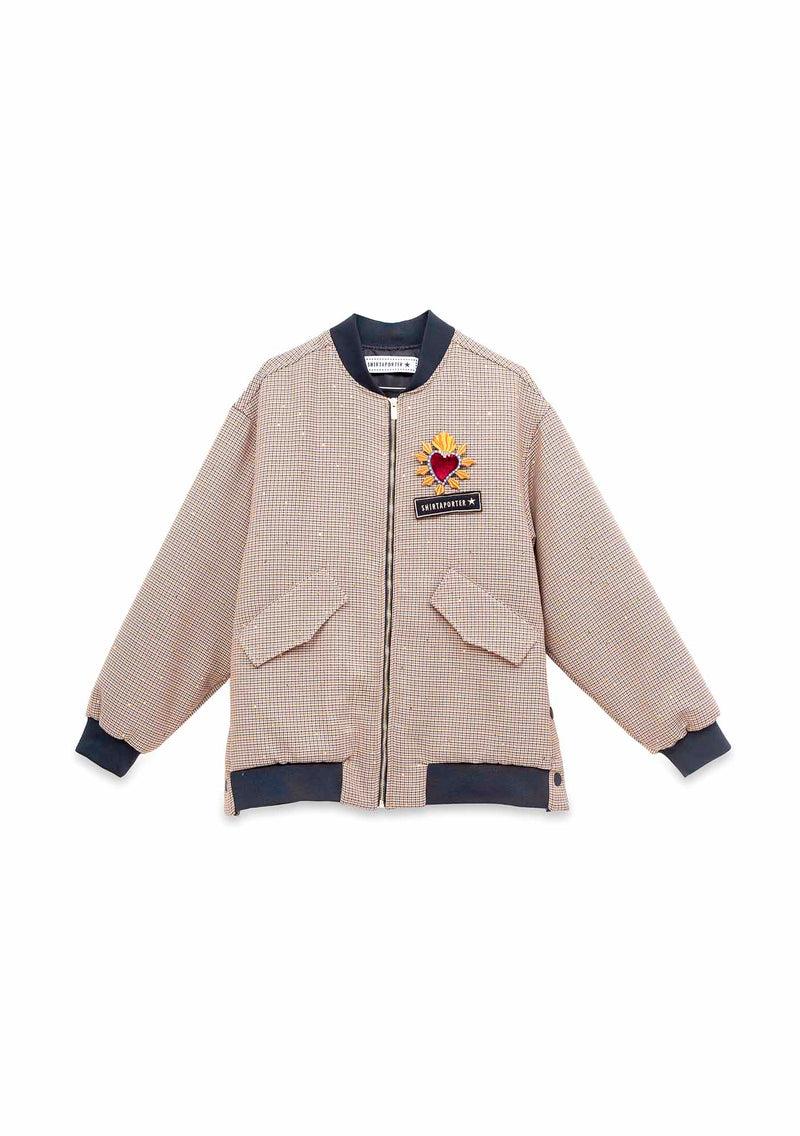 Shirtaporter BOMBER OVER CON SPILLE