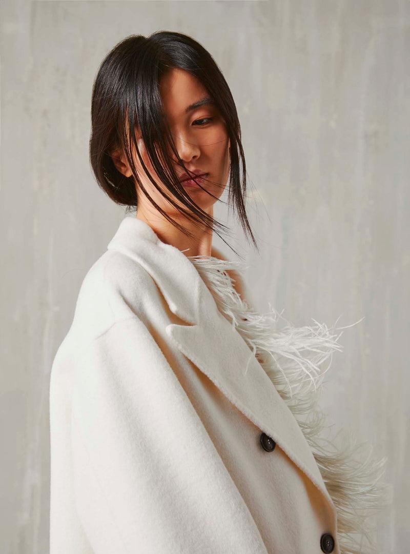 Shirtaporter CAPPOTTO DOPPIOPT C/PIUMA