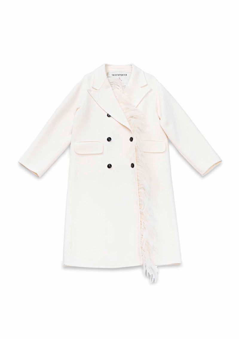 Shirtaporter CAPPOTTO DOPPIOPT C/PIUMA