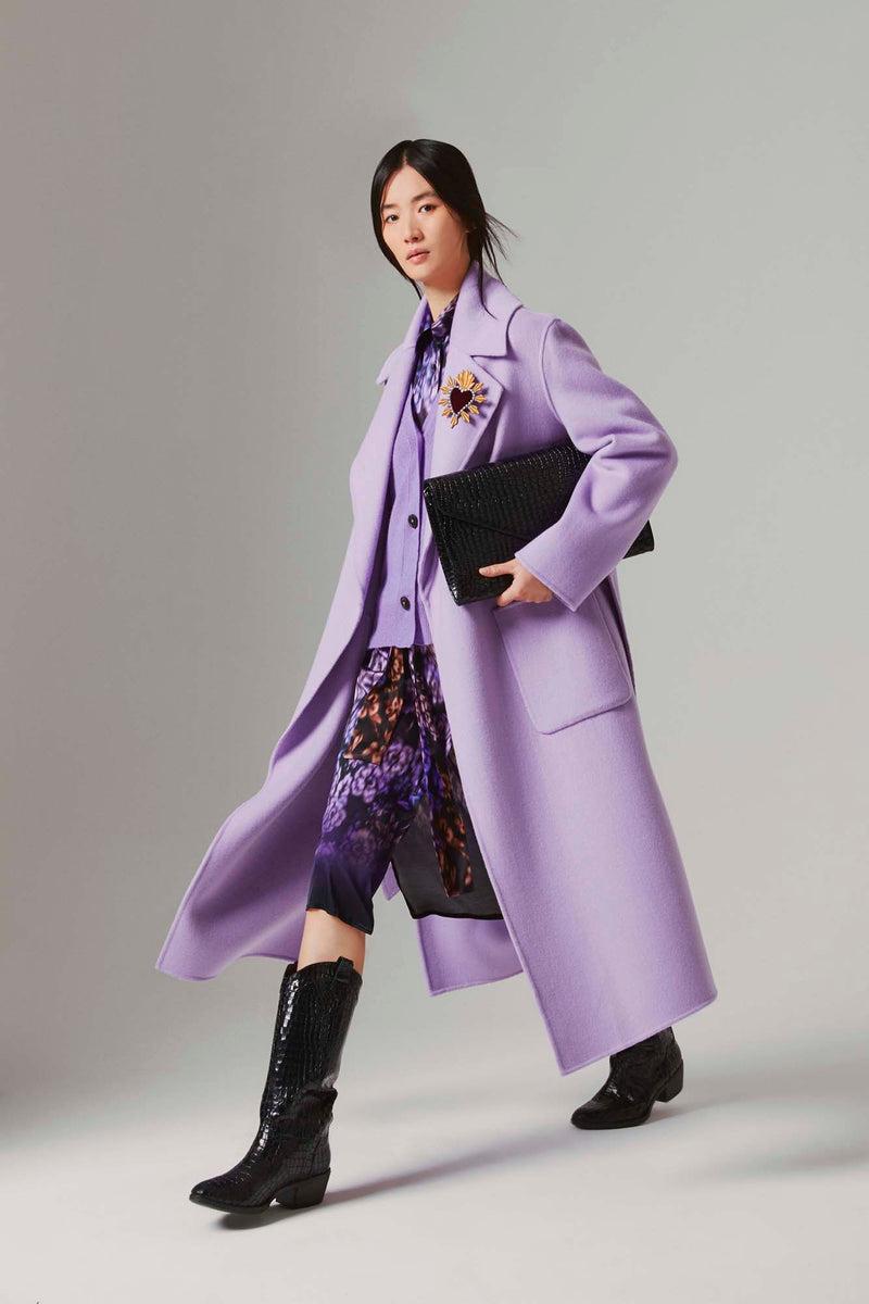 Shirtaporter CAPPOTTO VESTAGLIA C/SPILLA