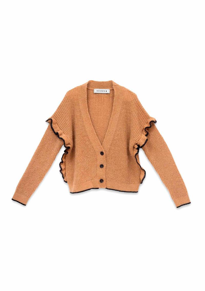 Shirtaporter CARDIGAN RUCHES