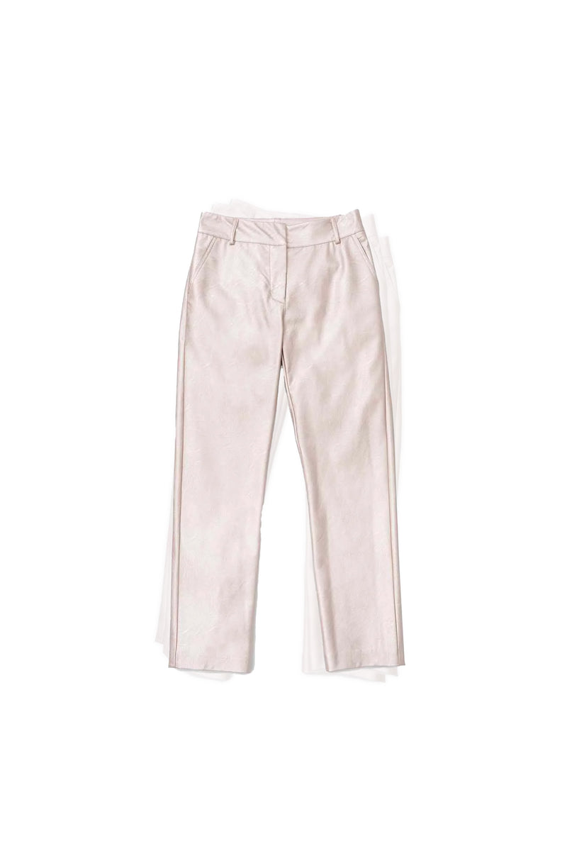 Shirtaporter PANTALONE SLIM IN ECOPELLE