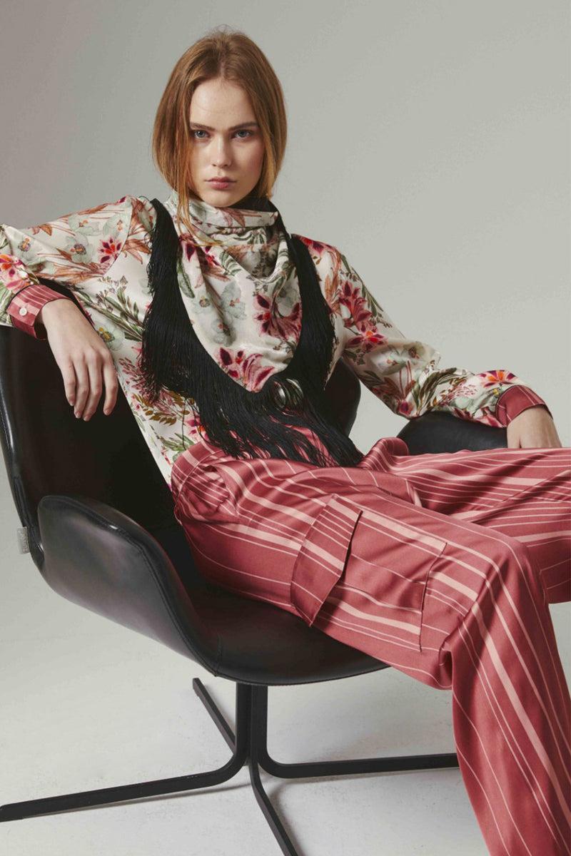 Shirtaporter PANTALONI CARGO MORBIDI