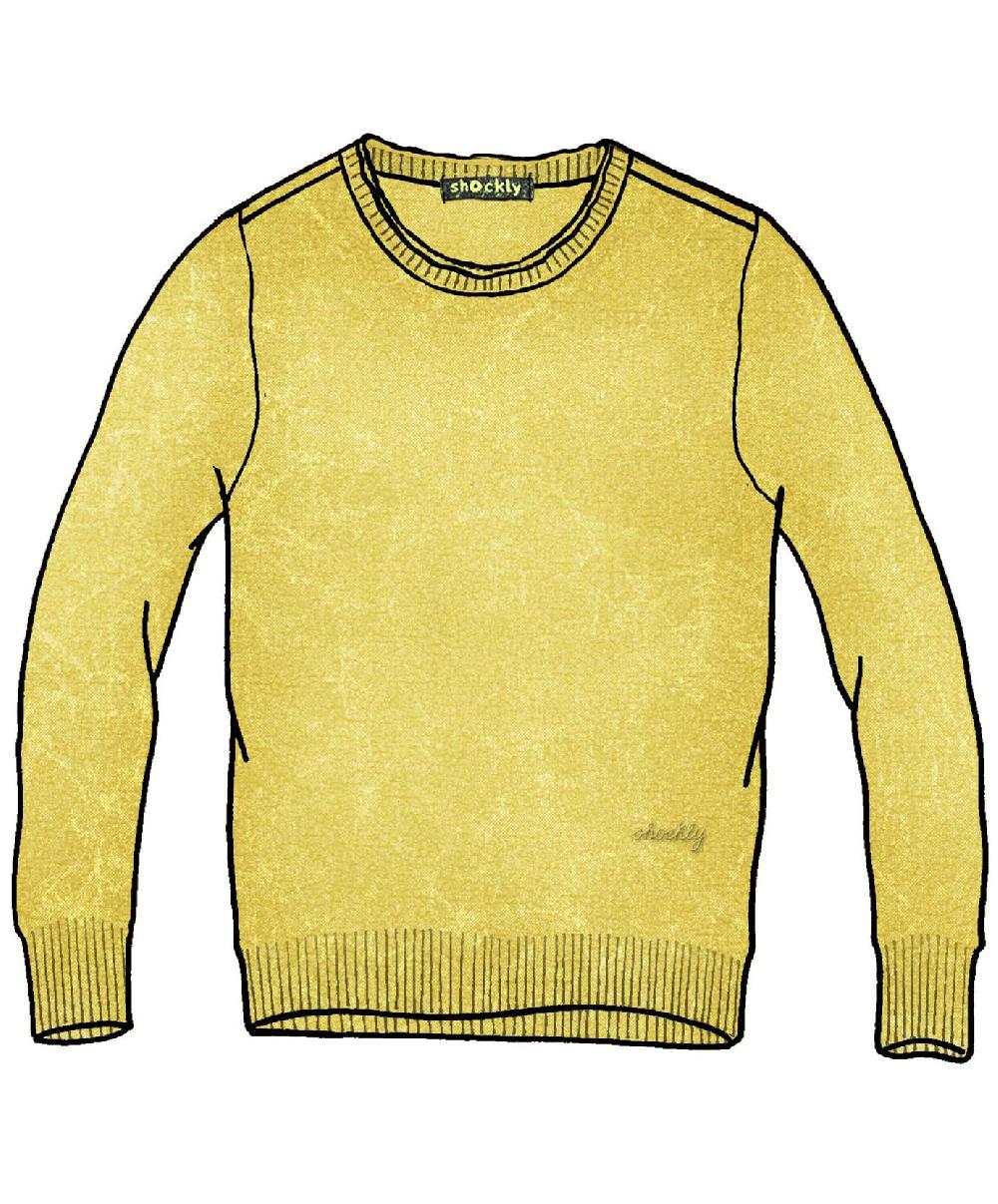 Shockly CHENILLE-ROUND Yellow