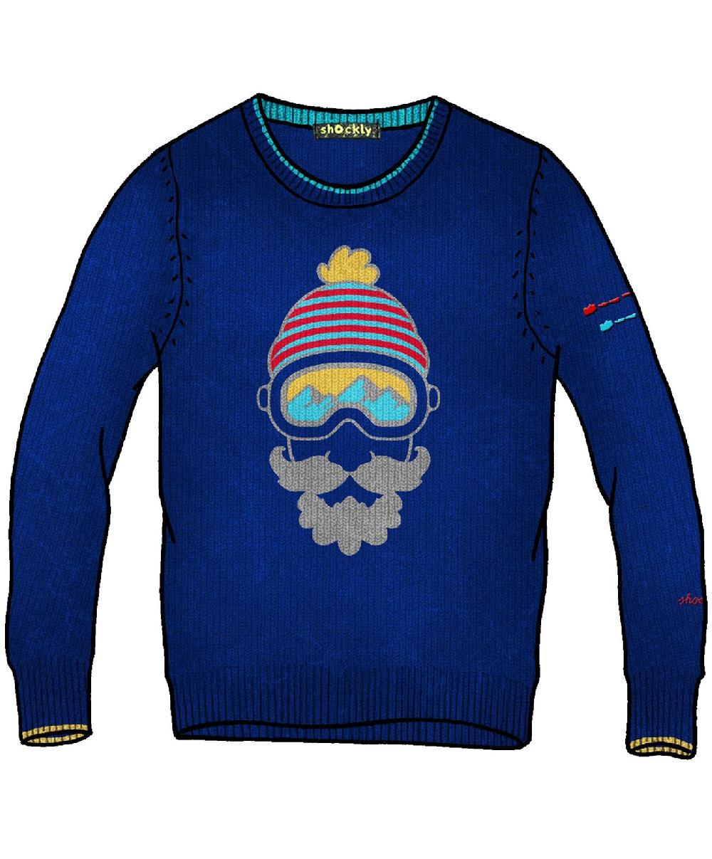 Shockly MOUSTAKE-ROUND Cobalt