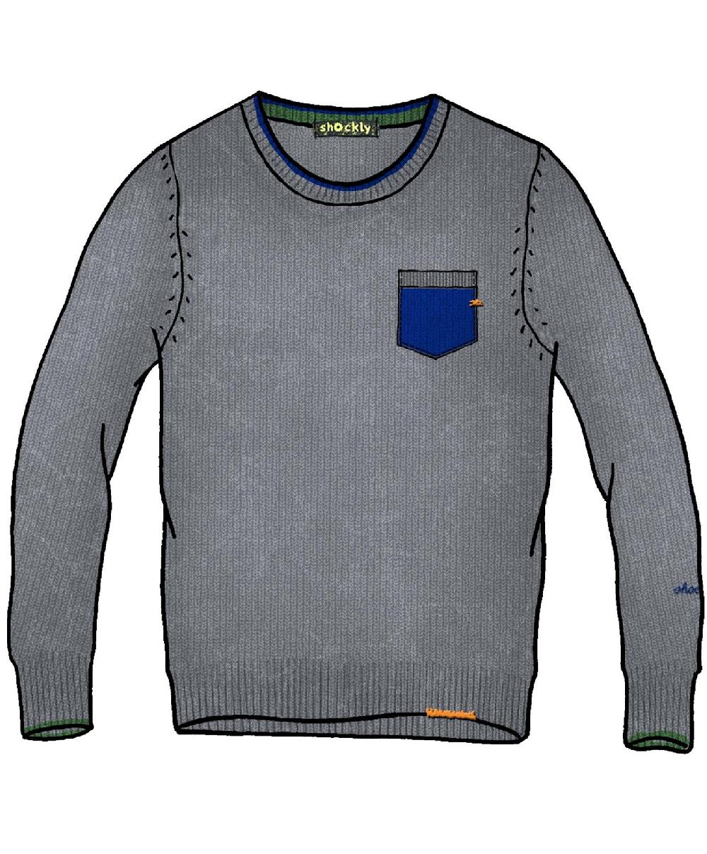 Shockly POCKET-ROUND Grey