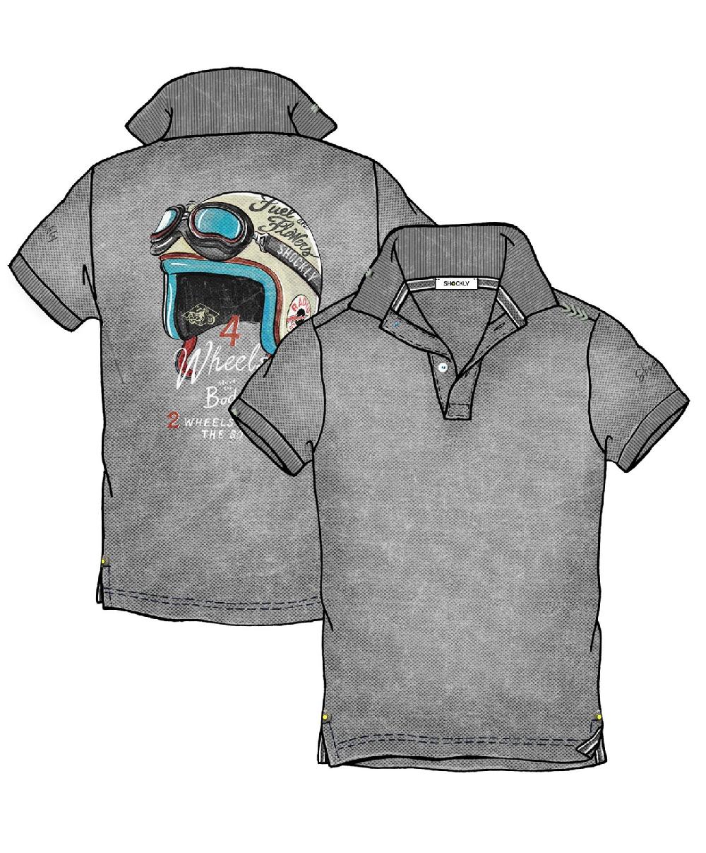 Shockly POLO-HAND-HELMET Stone