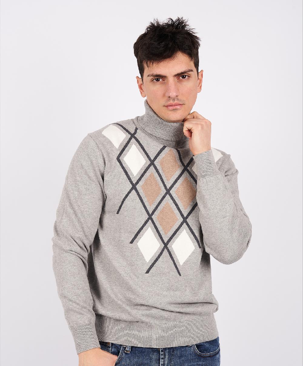 Shockly ROMBHUS-ROLLNECK Silver