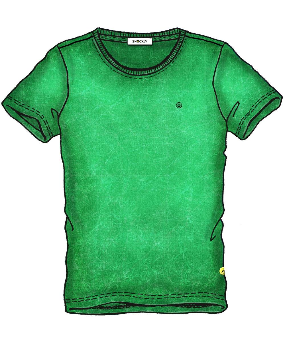 Shockly T-SHIRT-CLEAN Green