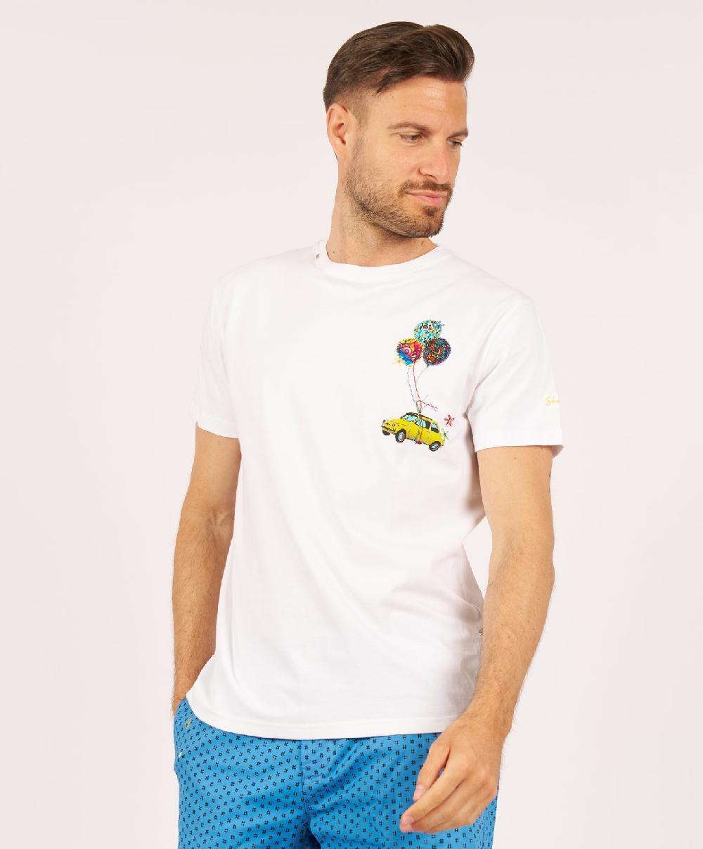Shockly T-SHIRT-HAND-BALOON White