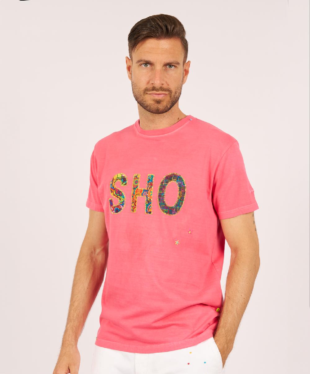 Shockly T-SHIRT-HAND-SHO Pink